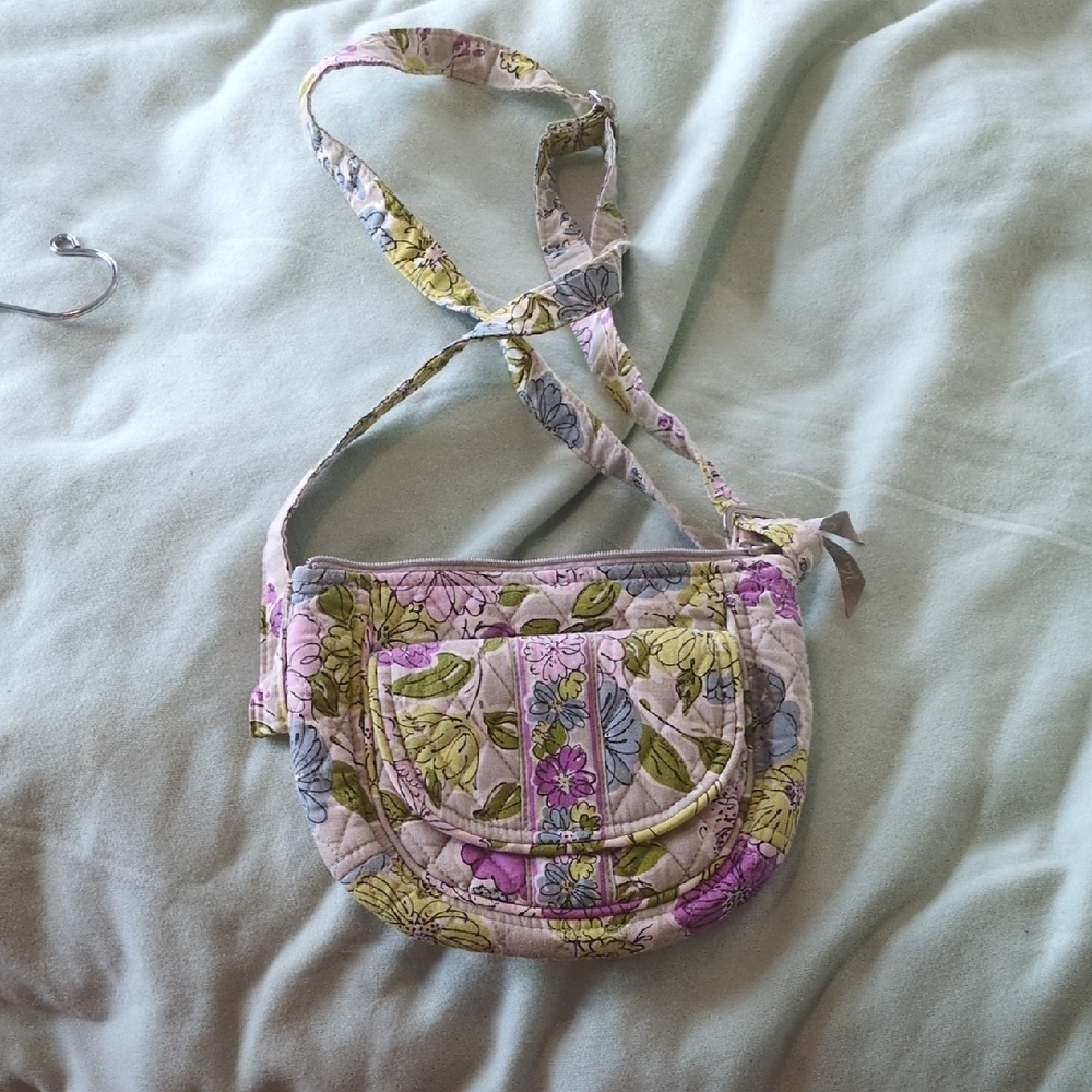 Vera Bradley Pastel Floral Crossbody Bag